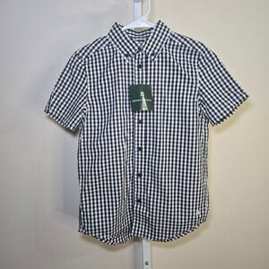 Boys‎ B by Brooks Brothers Gingham Short Sleeve Button Down Shirt sz 10Y